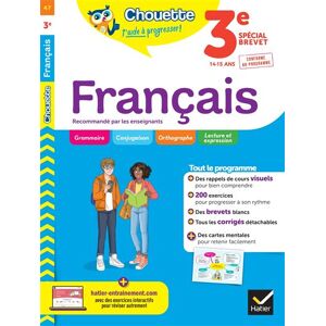 Hatier Français 3e - Sandrine Girard - broché