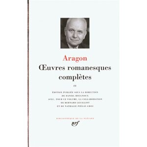 Gallimard Œuvres romanesques complètes - Louis Aragon - relié