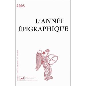 Puf Annee epigraphique v.2005 -  Collectif - broché