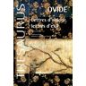 Actes sud Lettres d'amour, lettres d'exil -  Ovide - broché