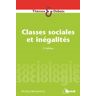 Bréal Classes sociales et inégalités - Patrice Bonnewitz - broché