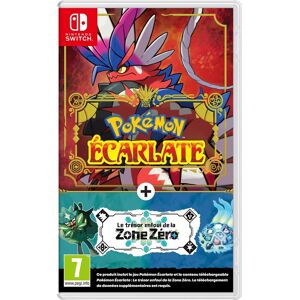 Pack Pokémon Écarlate + Le trésor enfoui de la Zone Zéro Nintendo Switch