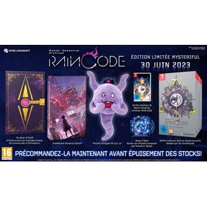 Master Detective Archives : Rain Code Edition Limitée Mysteriful (Jeu + Artbook The Book of Death + SteelBook® + Peluche Shinigami + CD Bande-son officielle Noise of Neon) Nintendo Switch