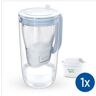 Carafe en verre Brita avec 1 filtre à eau Maxtra Pro All in 1 Bleu