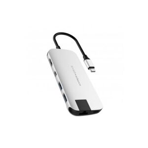 Hyperdrive Adaptateur 8-en-1 HyperDrive Slim USB-C Argent