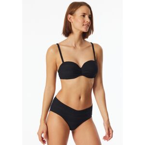 Schiesser Bandeau-Bikini-Top mit Schale Jersey schwarz - Aqua 46B Schiesser Bandeau-Bikini-Top mit Schale Jersey schwarz - Aqua 46B
