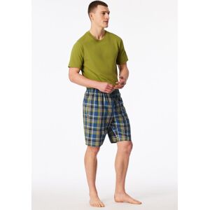 Schiesser Bermuda kurz Webware oliv kariert - Mix+Relax 54 Schiesser Bermuda kurz Webware oliv kariert - Mix+Relax 54