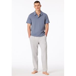 Schiesser Poloshirt Jersey blaugrau - Mix+Relax 48 Schiesser Poloshirt Jersey blaugrau - Mix+Relax 48