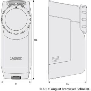 ABUS HomeTec Pro Türschlossantrieb schwarz