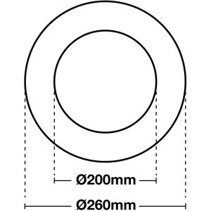 The Light Group SLC Shift Rehab Erweiterungs-Ring 20 - 26 cm