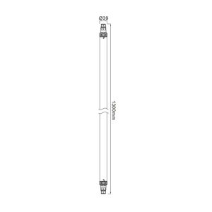 Deko-Light LED-Feuchtraumlampe Tri Proof Slim Länge 130 cm