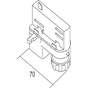 Ivela Universal-Adapter 220-240V, schwarz