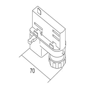 Ivela Universal-Adapter 220-240V, silber