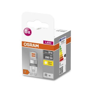 OSRAM Base PIN LED-Stiftsockel G9 1,9W 2.700K 5er