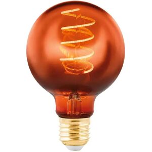 EGLO LED-Globe E27 G80 4W Filament 2.000K kupfer