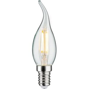 Paulmann LED-Kerze E14 4,8W Filament 2.700K Windstoß klar