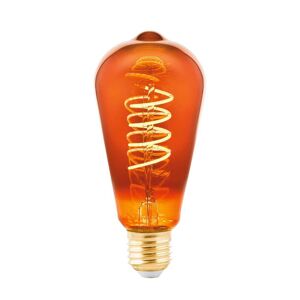 EGLO LED-Lampe ST64 E27 4W 2.000K Filament kupfer