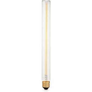 DESIGN BY US LED-Leuchtmittel Tube 300 Plissé, E27, 4 W, 2.200 K, dimmbar