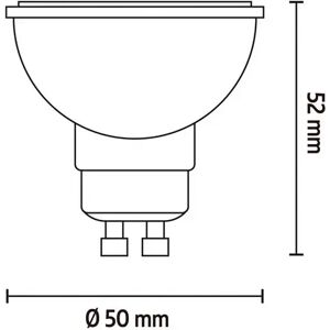 Calex Smart LED-Reflektor GU10 4,9W CCT RGB