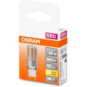 OSRAM LED-Stiftsockellampe G9 4,8W 2.700K klar