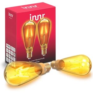 Innr Lighting Innr LED-Lampe E27 Filament Edison 2.200K 4,2W 2er