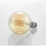 Lucande LED E27 G95 4W 2.700K dimmbar amber 2er