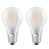 OSRAM LED-Lampe E27 6,5W warmweiß im 2er-Set