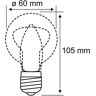 Paulmann LED-Lampe E27 7W dim to warm