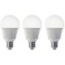 LINDBY E27 8,5W 830 LED-Lampe warmweiß 3er-Set