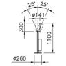 Regent Lighting Regent Stream Low Fluter digital 143W 480 weiß