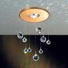 Orion Einbaulampe Feng Shui mit Swarovski Elements gold