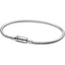 Pandora Armbanduhr - Snake chain sterling silver bracelet with magnetic - Gr. 17 - in Silber - für Damen