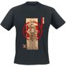 One Piece - Anime T-Shirt - One Piece - Strohhut Ruffy - Monkey D. Luffy - S bis XXL - für Herren - schwarz