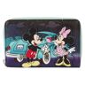 Mickey Mouse - Disney Geldbörse - Loungefly - Micky & Minnie Date Night Drive-In - für Damen - multicolor