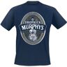 Dropkick Murphys T-Shirt - Beer Label - S bis XXL - für Herren - navy