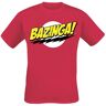 The Big Bang Theory T-Shirt - Bazinga - 4XL - für Herren - rot