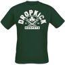 Dropkick Murphys T-Shirt - Bruin Badge - S bis XXL - für Herren - dunkelgrün