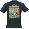 Steven Rhodes - Fun T-Shirt - Learn About Recycling - S - für Herren - schwarz