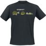 Tierisch - Fun T-Shirt - Gesundheit! - M bis 4XL - für Herren - schwarz