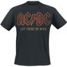 AC/DC T-Shirt - Sounds Light Drums Guitar - S bis 5XL - für Herren - schwarz