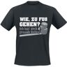 Sprüche - Fun T-Shirt - Ich hab' doch 4 gesunde Reifen! - S bis XL - für Herren - schwarz