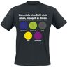 Alkohol & Party - Fun T-Shirt - Kannst du eine Zahl nicht lesen, mangelt es dir an... - S bis 4XL - für Herren - schwarz