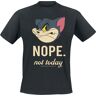 Tom And Jerry T-Shirt - Nope Not Today - S bis 5XL - für Herren - schwarz