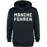 Rammstein Kapuzenpullover - Manche Führen - S bis M - für Herren - schwarz