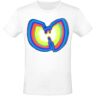 Wu-Tang Clan T-Shirt - Psychedelic - S bis XL - für Herren - weiß