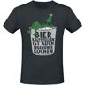 Alkohol & Party - Fun T-Shirt - Bier kaltstellen ist auch irgendwie Kochen - M bis 5XL - für Herren - schwarz