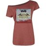 Supernatural T-Shirt - Fragile - S bis XXL - für Damen - rot