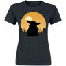 Star Wars T-Shirt - The Mandalorian - Grogu Sundown - S bis XXL - für Damen - schwarz