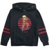 Naruto - Anime Kapuzenpullover für Kinder - Kids - Sun Naruto - für Mädchen & Jungen - schwarz