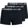 Jack & Jones Boxershort - SENSE TRUNKS 3-PACK - S bis L - für Herren - schwarz